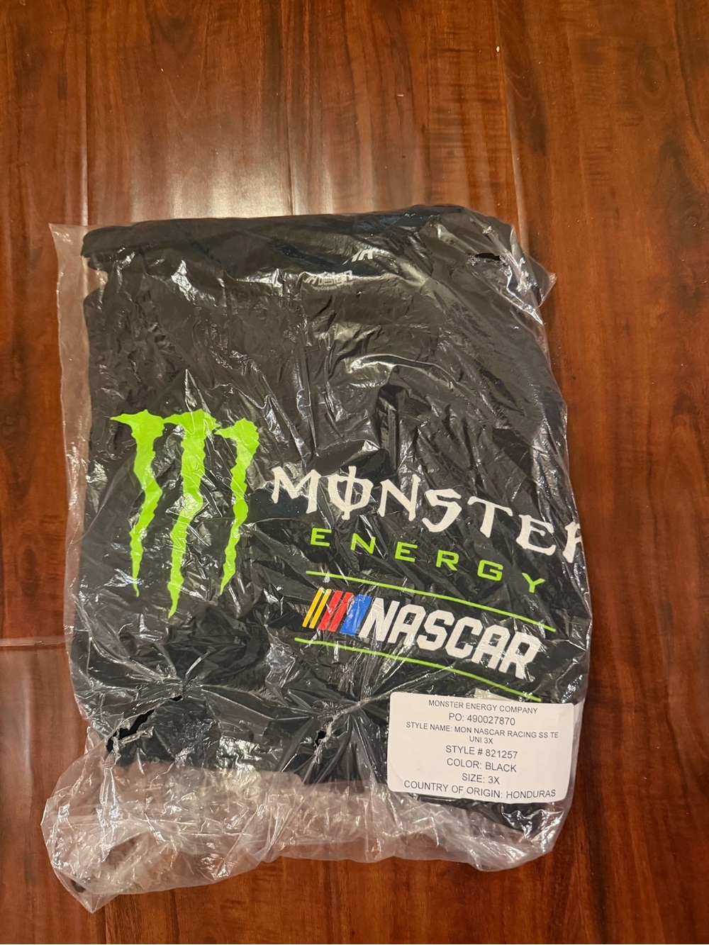 Monster Energy NASCAR T shirt New Sz 3x